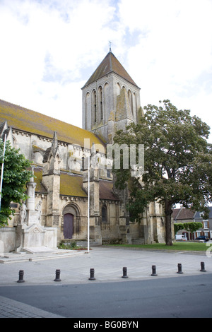 Kirche St. Samson in Ouistreham, Normandie, Frankreich Stockfoto