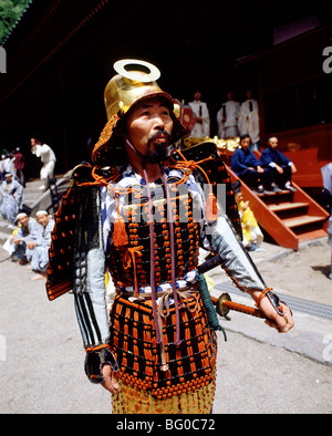 Das Samurai-Festival in Geschichtliches, Nikko, Japan, Asien Stockfoto