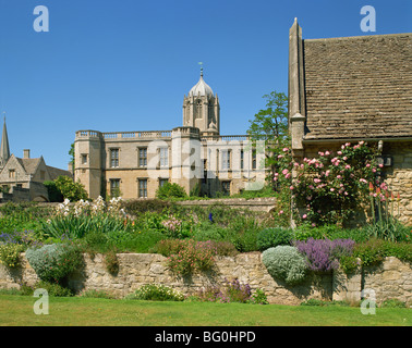 War Memorial Gardens und Christ Church, Oxford, Oxfordshire, England, Vereinigtes Königreich, Europa Stockfoto