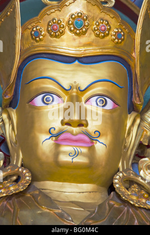 Padmasambhava Statue, Kathok Wodsallin Gompa, Yuksom (Yuksam), Sikkim, Indien, Asien Stockfoto