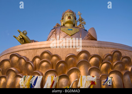 Padmasambhava Statue, Samdruptse, Namchi, Sikkim, Indien, Asien Stockfoto