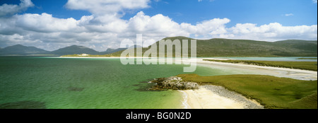 Strand von Seilebost, Isle of Harris, äußeren Hebriden, Schottland, Vereinigtes Königreich, Europa Stockfoto