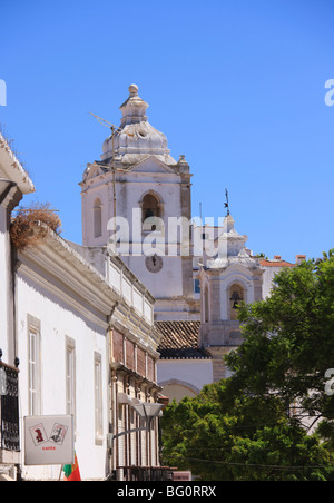 Igreja de Santo Antonio, 18. Jahrhundert barocke Kirche, Lagos, Algarve, Portugal, Europa Stockfoto