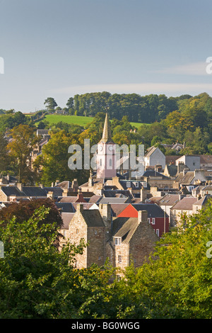 Newgate und Mary Queen of Scots House, Jedburgh Stockfoto