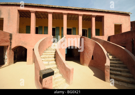 Maison des Esclaves (Sklaven Haus), Goree Island, UNESCO-Weltkulturerbe in der Nähe von Dakar, Senegal, Westafrika, Afrika Stockfoto