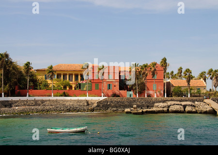 Gorée Insel berühmt für seine Rolle in der Sklaverei, in der Nähe von Dakar, Senegal, Westafrika, Afrika Stockfoto