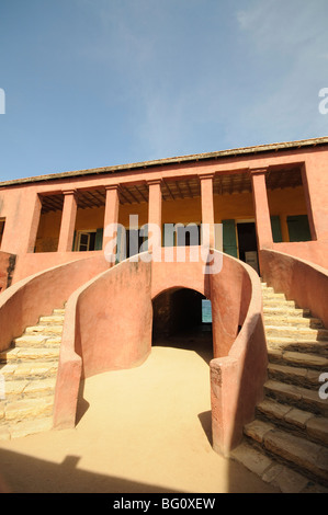 Maison des Esclaves (Sklaven Haus), Goree Island, UNESCO-Weltkulturerbe in der Nähe von Dakar, Senegal, Westafrika, Afrika Stockfoto