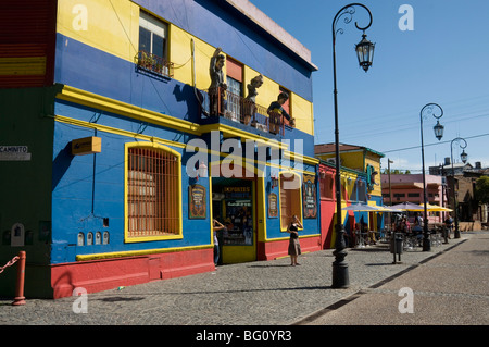 La Boca Bezirk, Buenos Aires, Argentinien, Südamerika Stockfoto