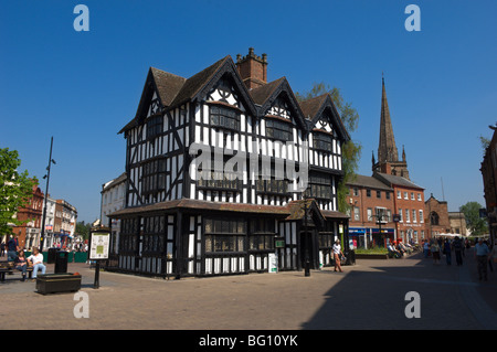 Old Town House Museum, Hereford, Herefordshire, England, Vereinigtes Königreich, Europa Stockfoto