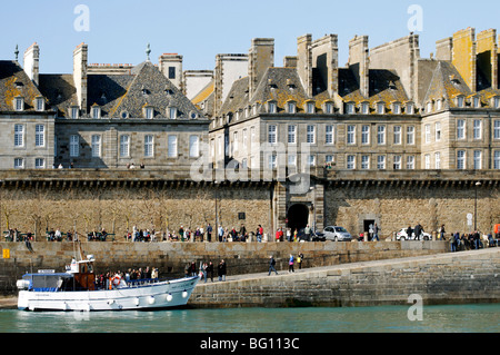 St. Malo, Bretagne, Frankreich, Europa Stockfoto