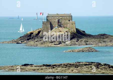 Nationalen Festung von Vauban 1689, St. Malo, Bretagne, Frankreich, Europa Stockfoto