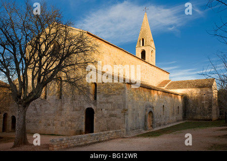 ABTEI VON THORONET, PROVENCE Stockfoto