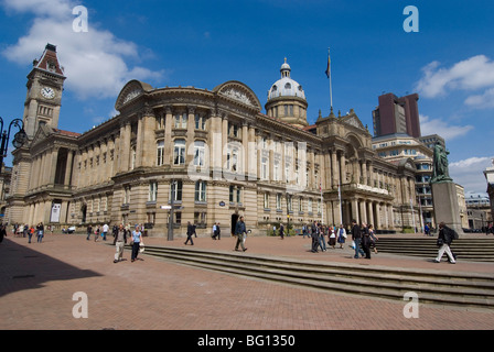Rathaus, Victoria Square, Birmingham, England, Vereinigtes Königreich, Europa Stockfoto