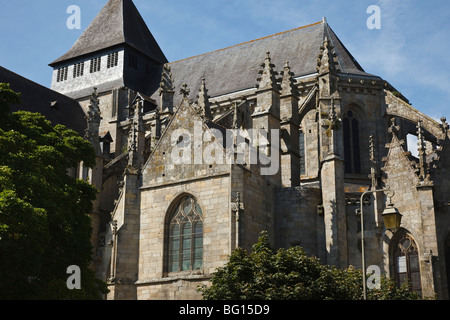 Èglise Saint-Malo, Dinan, Côte d ' Armor, Bretagne, Frankreich Stockfoto