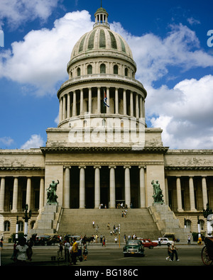 El Capitolio De La Habana, Havana, Kuba, Karibik, Mittelamerika Stockfoto