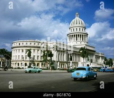 El Capitolio De La Habana, Havana, Kuba, Karibik, Mittelamerika Stockfoto