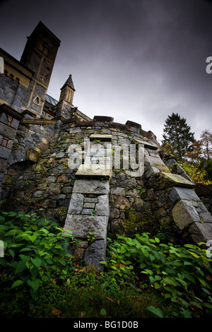 Außenaufnahmen von St Conan Kirche, LochAwe Dorf, Argyll & Bute, Scotland Stockfoto