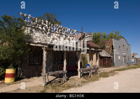 Longhorn Saloon, Scenic, South Dakota, Vereinigte Staaten von Amerika, Nordamerika Stockfoto