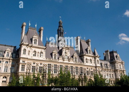 Hotel de Ville, Paris, Frankreich, Europa Stockfoto