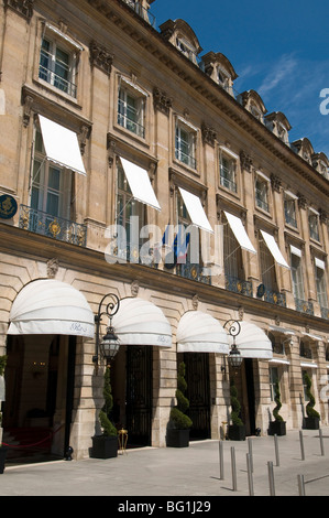 Hotel Ritz, Place Vendome, Paris, Frankreich Stockfoto