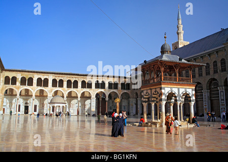 Große Moschee, Umayyaden-Moschee (708-715), Damaskus, Syrien Stockfoto