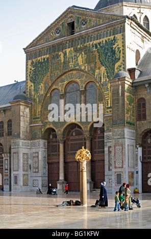 Große Moschee, Umayyaden-Moschee (708-715), Damaskus, Syrien Stockfoto