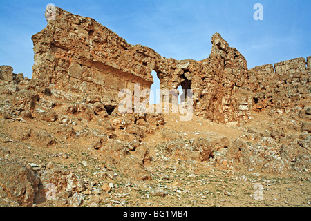 Resafa (Sergiopolis), in der Nähe von Ar-Raqqah, römischen und byzantinischen Stadt in der Wüste, Syrien Stockfoto