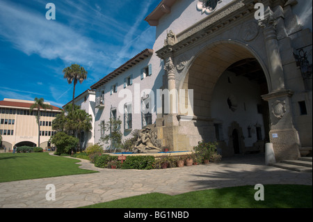 Santa Barbara Gerichtsgebäude Stockfoto