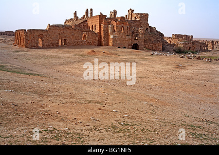 Resafa (Sergiopolis), in der Nähe von Ar-Raqqah, römischen und byzantinischen Stadt in der Wüste, Syrien Stockfoto