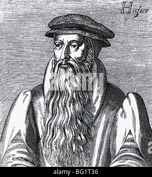 JOHN KNOX schottischen protestantischen Reformer (c1513-1572) Stockfoto