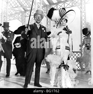 MY FAIR LADY 1964 CBS/Warner-Film mit Audrey Hepburn und Wilfrid Hyde-White Stockfoto