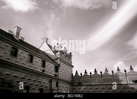 Welt zu reisen. Das Palais Schwarzenberg Palast in Hradschin in der alten Stadt Prag in der Tschechischen Republik in Osteuropa. Kulturgeschichte Stockfoto