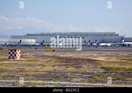 Der internationale Flughafen Benito Juarez in Mexiko-Stadt Stockfoto