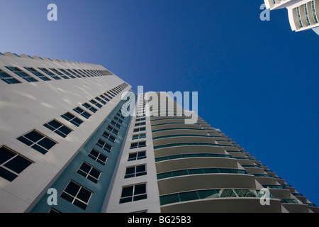 Eigentumswohnung-Ansicht des Flusses Halifax in Florida Stockfoto