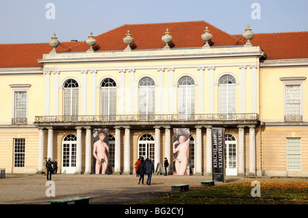 Neuer Flügel (Neubau) von Schloss Charlottenburg, Berlin, Deutschland. Stockfoto