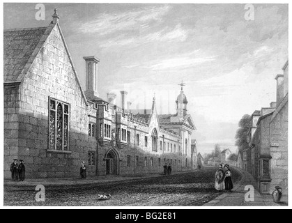 Pembroke College der Universität Cambridge Stockfoto