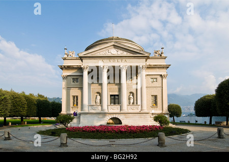 Volta-Tempel, Como, Italien Stockfoto