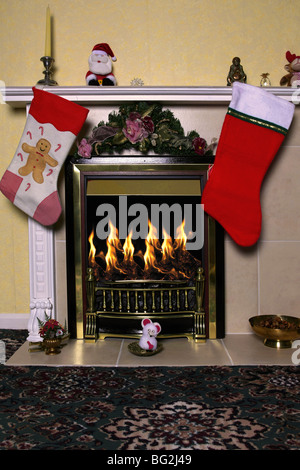 Weihnachtsstrümpfe Stockfoto, Bild: 47846553 - Alamy