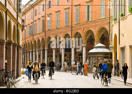 Emilia Straße, Via Emilia, Modena, Italien Stockfoto