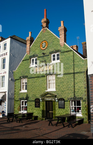 Poole Arme, historische Gaststätte am Poole Quay, Dorset, England. Stockfoto