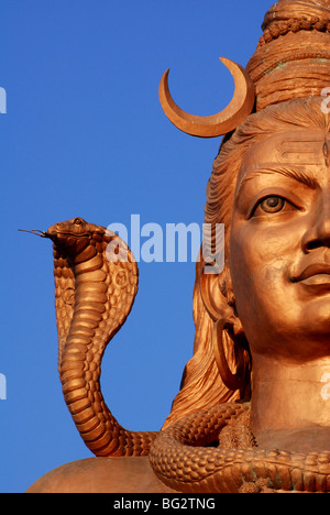 Shiva-Statue in Haridwar. Stockfoto