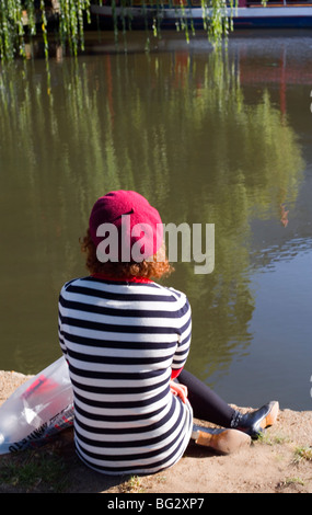 Kanalseite, Camden Lock, London, England, UK, Europa Stockfoto