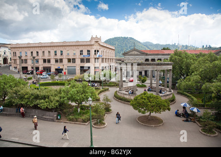 Parque Centro America in Quetzaltenango, Guatemala. Stockfoto