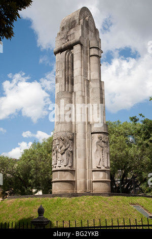 Denkmal in den Parque Centro America in Quetzaltenango, Guatemala. Stockfoto