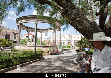 Parque Centro America in Quetzaltenango, Guatemala. Stockfoto