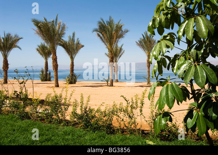 Tala Bay Beach, Tala Bay Aqaba, Jordanien, Naher Osten Stockfoto