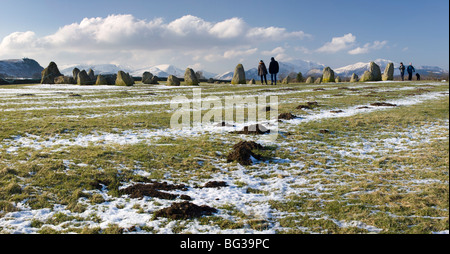 Castlerigg Stone Circle, Seenplatte, Cumbria UK Stockfoto