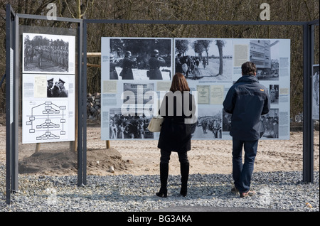 Juden Holocaust auszuführen Terror Nazi-Gestapo SS Hitler Museum erinnern Himler Berlin 2009 1989 DDR Deutschland Unified positiv nach vorne Stockfoto