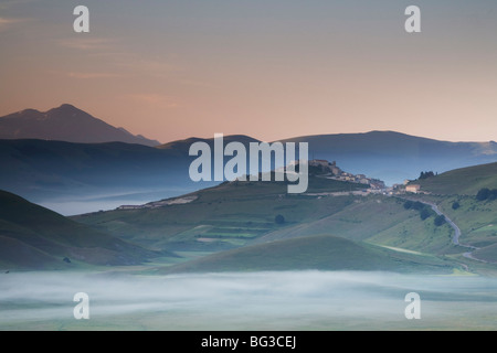 Castelluccio di Norcia, Norcia, Umbrien, Italien, Europa Stockfoto