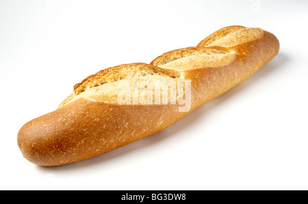 Weiße Bastone Laib Brot Stockfoto